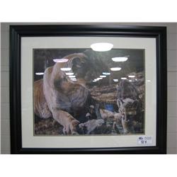 Framed Print 'mother And Cub'