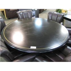 Lrg. Mahogany With Brass Inlay