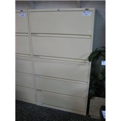 Global 5 Drw. Lateral File Cabinet