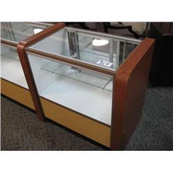 4 Bay Glass Display Cabinet