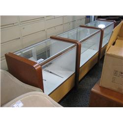 3 Bay Glass Display Cabinet