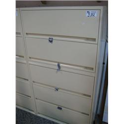 Global 5 Drw. Lateral File Cabinet