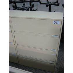 Global 4 Drw. Lateral File Cabinet