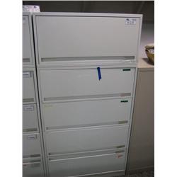 Storwal 5 Drw. Lateral File Cabinet