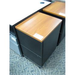 Cherry Top Mobile File Pedestal