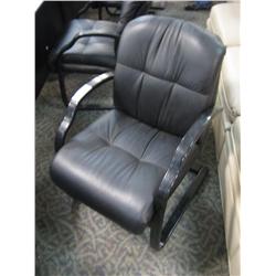 Black Client Chair