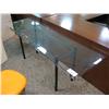 Image 1 : Bevelled Glass Sofa Table