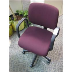 Burgandy Task Chair