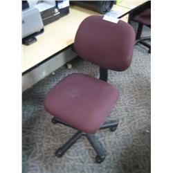 Burgandy Computer Chair