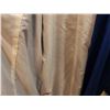 Image 8 : Saison & Brides Blue & Orange Japanese Haori Kimono w/ Floral Design & Tag Marked G706  for 7 Year-O