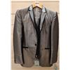 Image 1 : Avica Black Tuxedo w/ Jacket, Vest & Pants, AU54 Size L