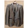 Image 1 : Avica Black Tuxedo w/ Jacket, Vest & Pants, AU54 Size M