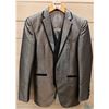 Image 1 : Avica Black Tuxedo w/ Jacket, Vest & Pants, AU54 Size YAS (chest 98cm, waist 72cm)