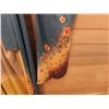 Image 2 : Blue & Pink Japanese Kimono w/ Floral Design & Tag  Women's One Size