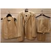 Image 1 : Gold Tuxedo w/ Jacket, Vest & Pants, MRS-12 Size ABL (chest 112cm, waist 90cm)