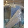 Image 8 : Wedding Dress WTB1703BU, Blue Sleeveless w/ Chiffon, Gloves & Petticoat, Size 07T (US Size XS/4)