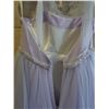 Image 8 : Wedding Dress WTB1703LV, Lavender Sleeveless w/ Chiffon & Gloves, Size 09T (US Size S/6)