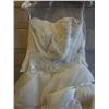 Image 2 : Wedding Dress PRINCE2F F050900195, Strapless w/ Layered Skirt, Size F07T-11T (US Size XS/S 4-6)