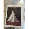 Image 2 : Wedding Dress ESS217F, Strapless w/ Full Skirt, Size 05T-09T Adjustable (US Size XS/S 4-6)