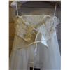 Image 8 : Wedding Dress ESS211F, Strapless w/ Full Skirt, Size 09-13T Adjustable (US Size S/M 6-8)