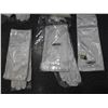 Image 2 : Qty 6 Pair One Size Long Gloves