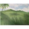 Image 8 : Very Large Mountain Scene Signed by Artist, Wood Framed 102" x 36"