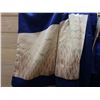 Image 2 : Blue & White Japanese Haori Kimono w/ Floral Design & Tag  Marked D-5, Kuzuha KZH