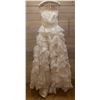 Image 1 : Avica Wedding Dress SULTRY-3, Strapless w/ Layered Skirt, Size 5-9T  Adjustable (US Size XXS/XS 2-4)