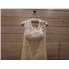 Image 2 : Saison & Brides Wedding Dress Le'a-2 HA-2, Strapless w/ Lace & Train, Size 8 (US Size XS/4)