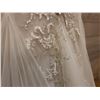 Image 21 : Wedding Dress HA-16, Strapless w/ Lace & Train, Size 8 (US Size XS/4)