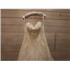 Image 2 : Saison & Brides Wedding Dress Le'a-16 HA-3, Strapless w/ Lace, Size 8 (US Size XS/4)