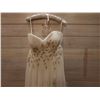 Image 2 : Saison & Brides Wedding Dress Le'a-9 HA-9, Sleeveless w/ Lace & Layered Skirt, Size 8 (US Size XS/4)