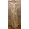 Image 1 : Wedding Dress HA-17, Strapless w/ Lace, Size 8 (US Size XS/4)