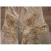 Image 26 : Wedding Dress HA-23, Strapless w/ Lace & Train, Size 8 (US Size XS/4)