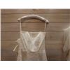 Image 2 : Wedding Dress GD-187A, Strapless w/ Lace & Train, Size 07-11T Adjustable (US Size XS/S 4-6)