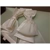Image 2 : Qty 2 Lace & Beaded Bustle Bows