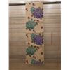 Image 2 : Yellow & Purple Floral Kimono Obi 88"L