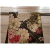 Image 2 : Black & Gold Colored Floral Kimono Obi