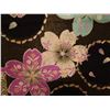 Image 8 : Black & White Floral Kimono Obi