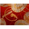 Image 8 : Orange & White Floral Kimono Obi 80"L