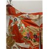 Image 8 : Red Japanese Wedding Kimono w/ Floral Design, Women's One Size