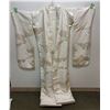 Image 1 : Off-White Japanese Wedding Kimono w/ Bird Design, Women's One Size