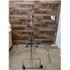Image 7 : Rolling Metal Garment Clothing Rack 49"L x 20"W x 60"min Ht/81"max Ht