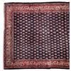 Image 2 : High Quality Persian Rug - Traditional Dark Blue Design with Intricate Beige and Red Borders - Appro