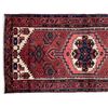 Image 2 : High Quality Persian Rug - Vibrant Red with Central Diamond and Geometric Designs - Approx Size: 40.