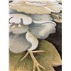 Image 2 : Flower Print Area Rug -  68x49"