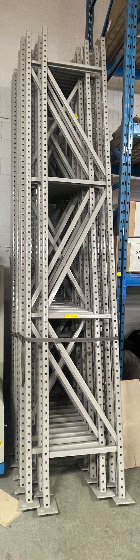 Large group metal racks for 12ft approx 16 pcs