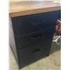 Image 2 : Office Desk w/2 Viewsonic Monitors & Arms - (Other Contents Not Included 68x31)