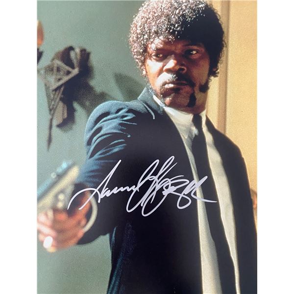 Pulp Fiction Samuel L. Jackson signed photo