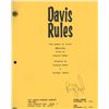 Image 1 : Davis Rules Randy Quaid  signed script